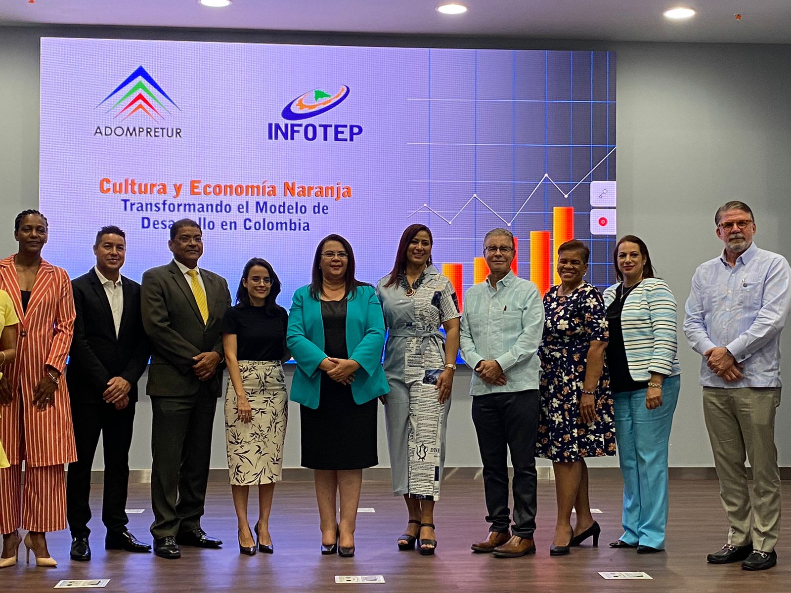 INFOTEP y Adompretur auspician conferencia “Retos de la economía naranja en el desarrollo turístico, con enfoque en experiencia Colombia”