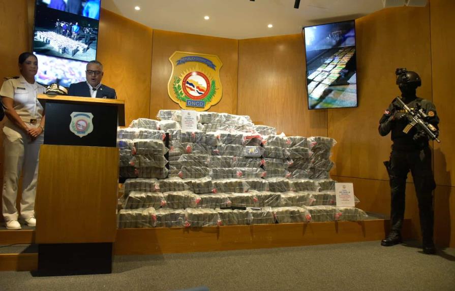 DNCD frustra envío de 594 paquetes presumiblemente cocaína a Bélgica