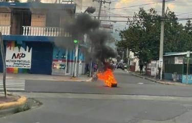 Joven herido en la cabeza y todas las actividades afectadas en el Cibao por huelga