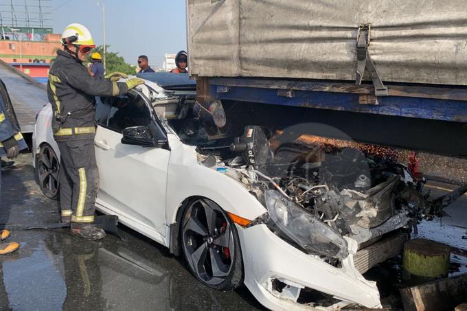 Accidente V centenario