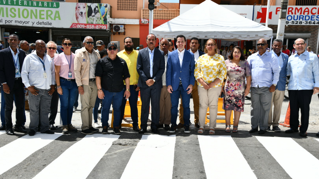 INTRANT implementa Plan de Ordenamiento Víal en San Cristóbal