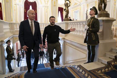 Biden visita a Zelenski en Kiev