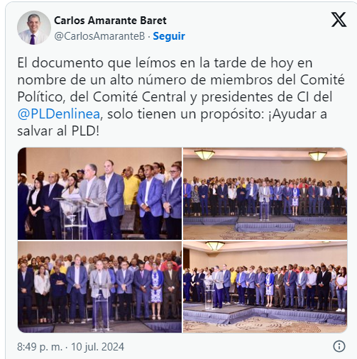 Abel Martínez Danilo debe continuar siendo presidente del PLD